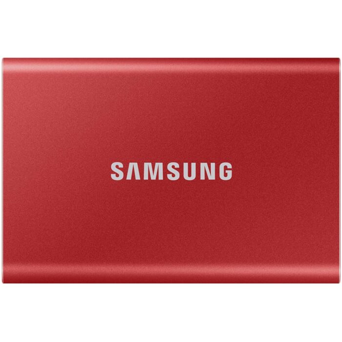 Samsung T7 Portable SSD 1TB Storage - Mettallic Red