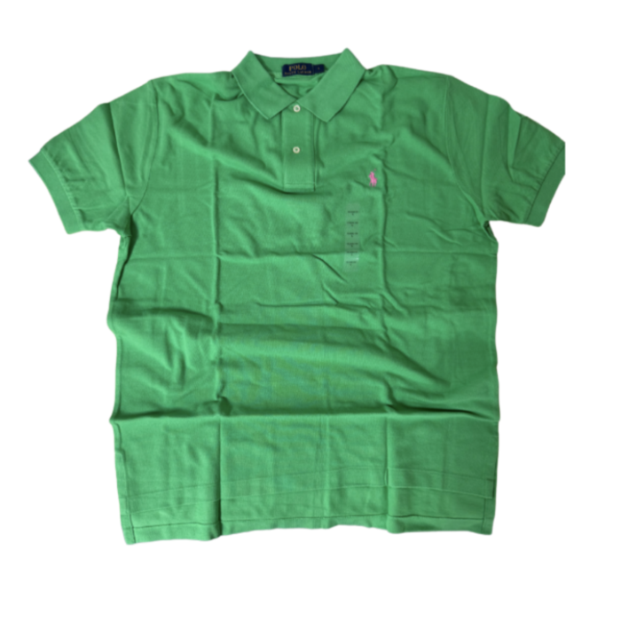 Polo Ralph Lauren Mens Polo Shirt Green - Size L