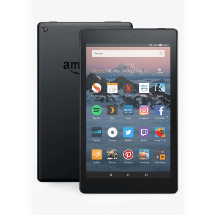Amazon fire HD 8 with Alexa tablet 8 inch 16GB Black