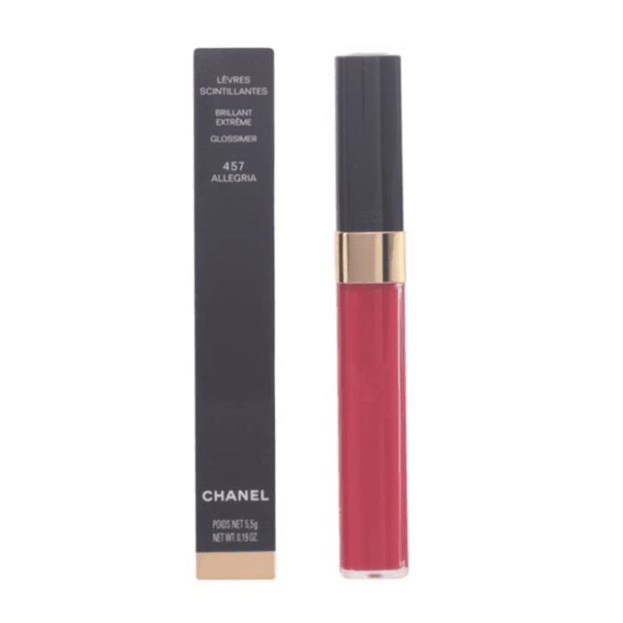 Chanel Levres Scintillantes Brillant Extreme Glossimer 5.5gm- Shade: 457 Allegria