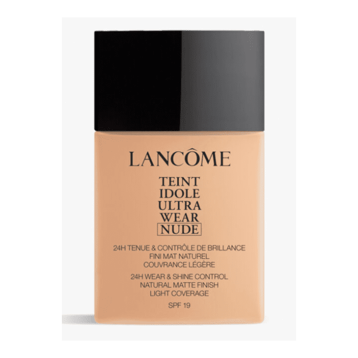LANCOME  Teint Idole Ultra Wear Nude SPF 19 40ml -  shades : 048 Beige Chataigne