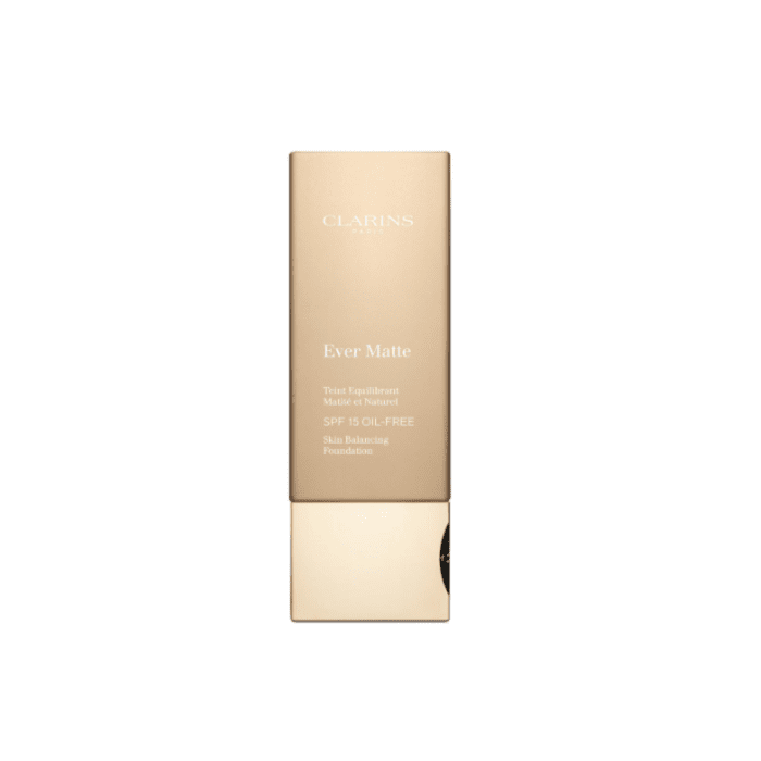 CLARINS EVER MATTE SKIN BALANCING FOUNDATION SPF15 OIL FREE    30ML   SHADE: 114 CAPPUCCINO