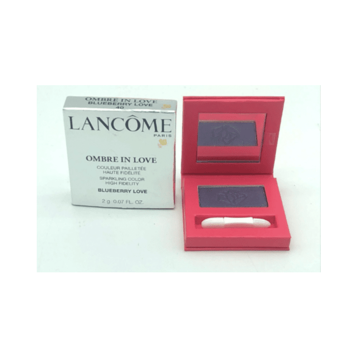 Lancome OMBRE in Love SPARKLING COLOR HIGH FIDELITY  AN INTENSIVE AND SMOOTHING EYE SHADOW 2g  40 blueberry love