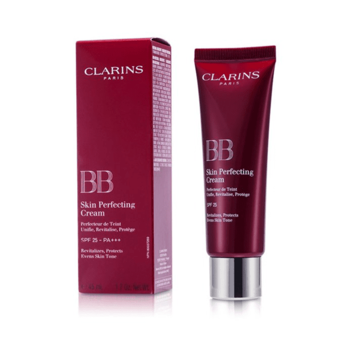 Clarins BB Skin Perfecting Cream SP25 45ml Revitalizes Protects Evens Skin Tone   Shade: 03 Dark