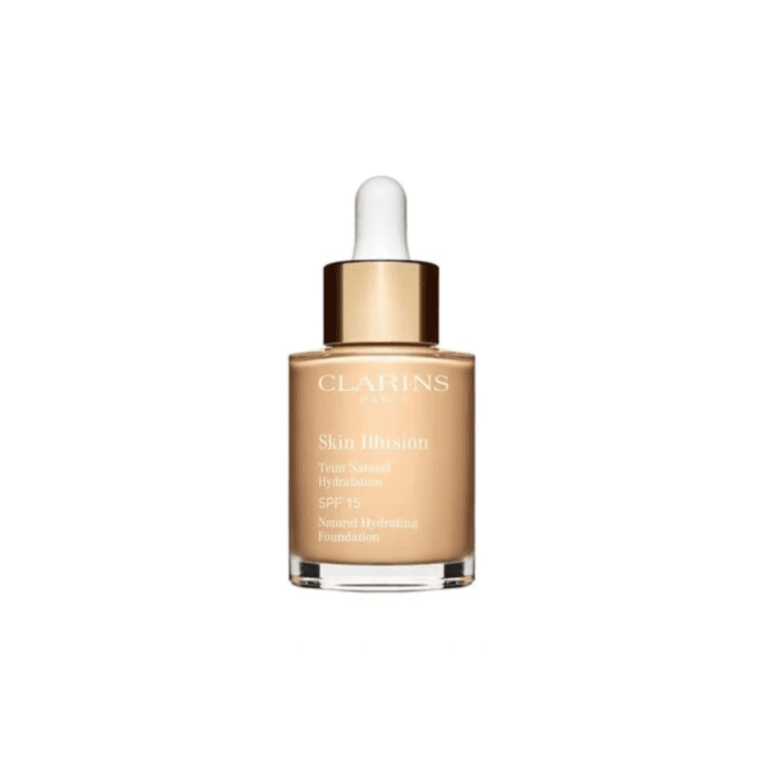 Clarins Skin Illusion Natural Hydrating Foundation SPF15 30ml - Shade: 101 Linen