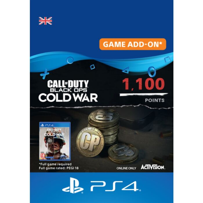Call Of Duty Black Ops Cold War 1100 Points