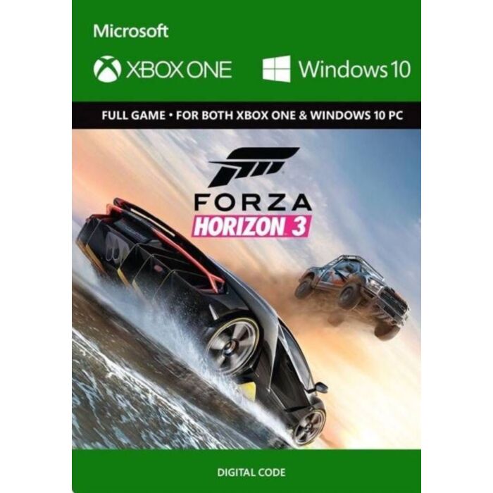 Forza Horizon 3 Standard Edition - Xbox One UK - Instant Digital Download