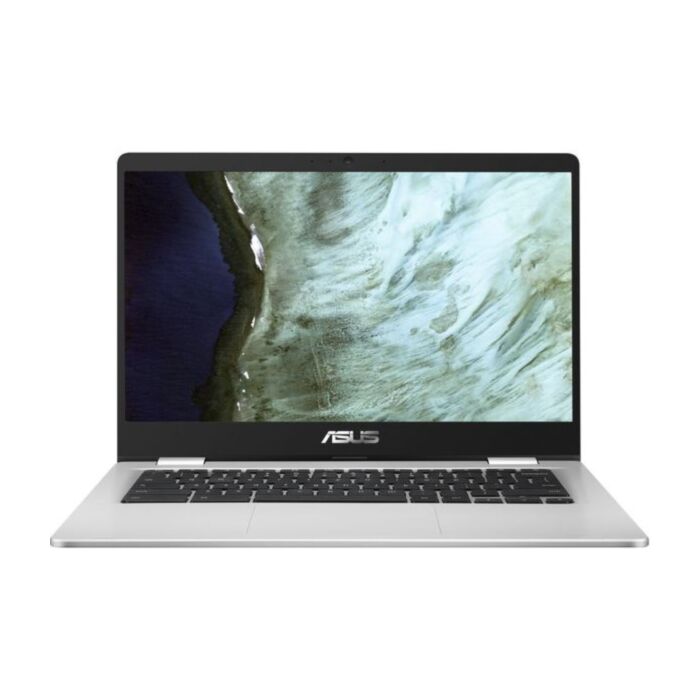 ASUS C423 14" Chromebook - Intel® Celeron™, 64GB Storage eMMC, Black & Silver