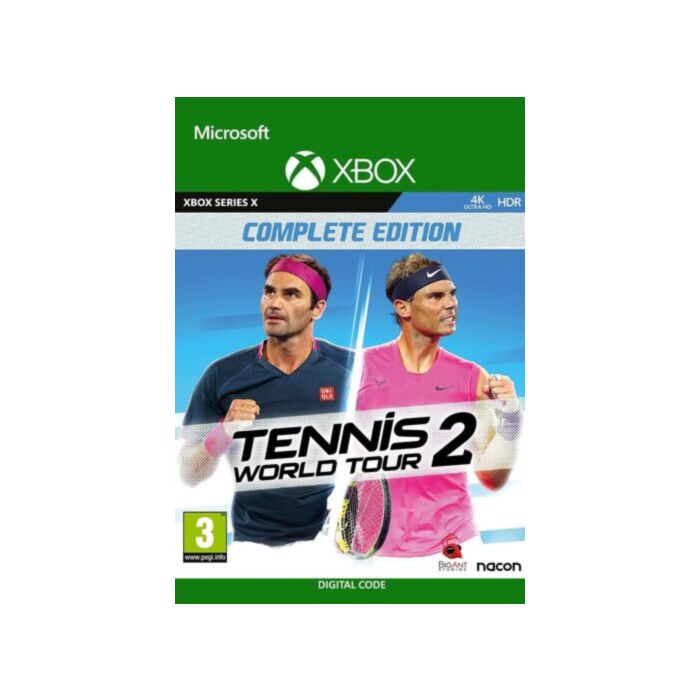 Tennis World Tour 2 - Complete Edition Xbox Series X|S - Instant Digital Download