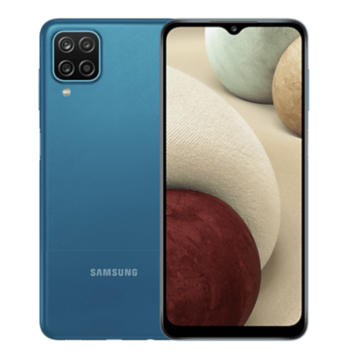 Samsung Galaxy A12 Smartphone - 4G, 64GB Storage, 4GB Ram, Blue