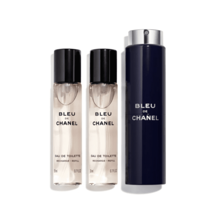 Chanel Bleu de Chanel Refillable Travel Spray, 3 x 20ml