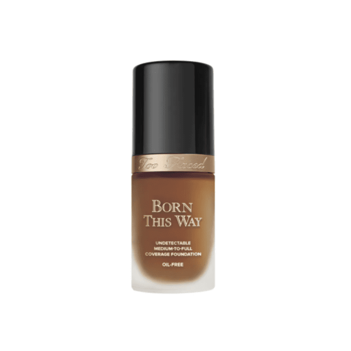 TOO FACED BORN THIS WAY LUMINIOUS OIL-FREE UNDETECTABLE MEDIUM-TO-FULL COVERAGE FOUNDATION 30ML - SHADE: HAZELNUT