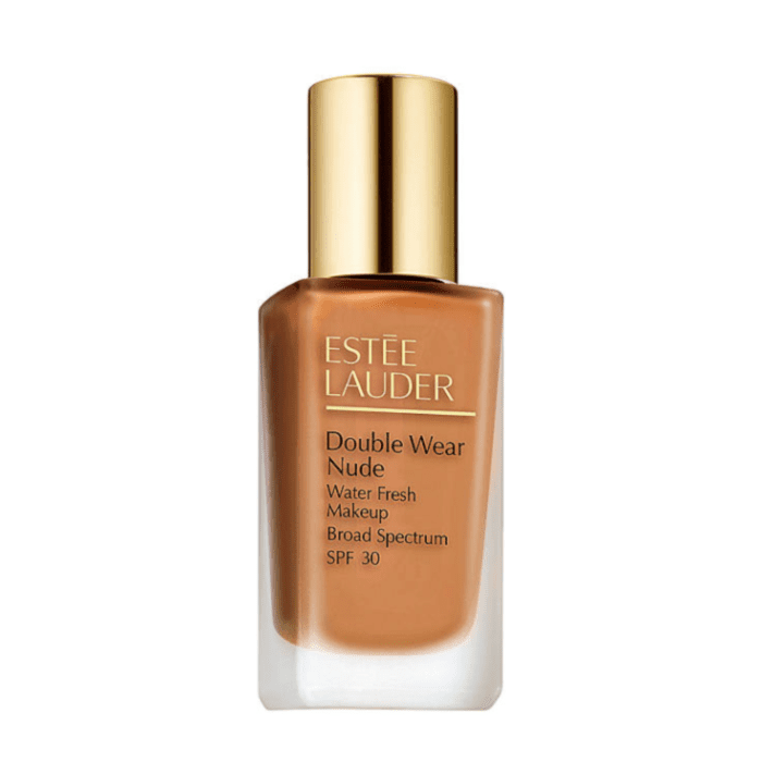 Estee Lauder Double Wear Nude Water Fresh Makeup SPF30 30ml- Shade : 5W2 Rich Caramel