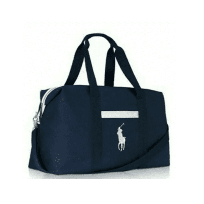 Ralph Lauren Blue Duffle Holdall Sports Travel  Bag