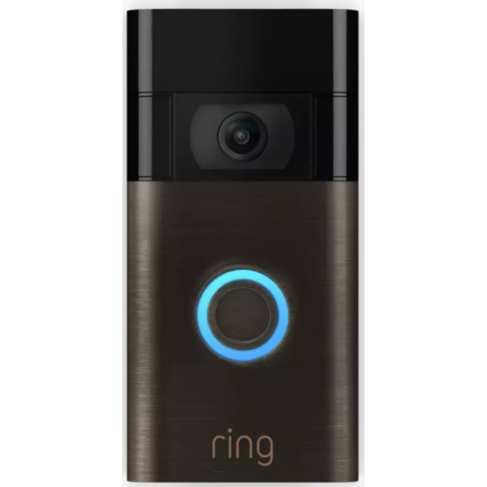 Ring Video Doorbell (2nd Gen) Wireless Video Security Camera by Amazon - Venetian Bronze