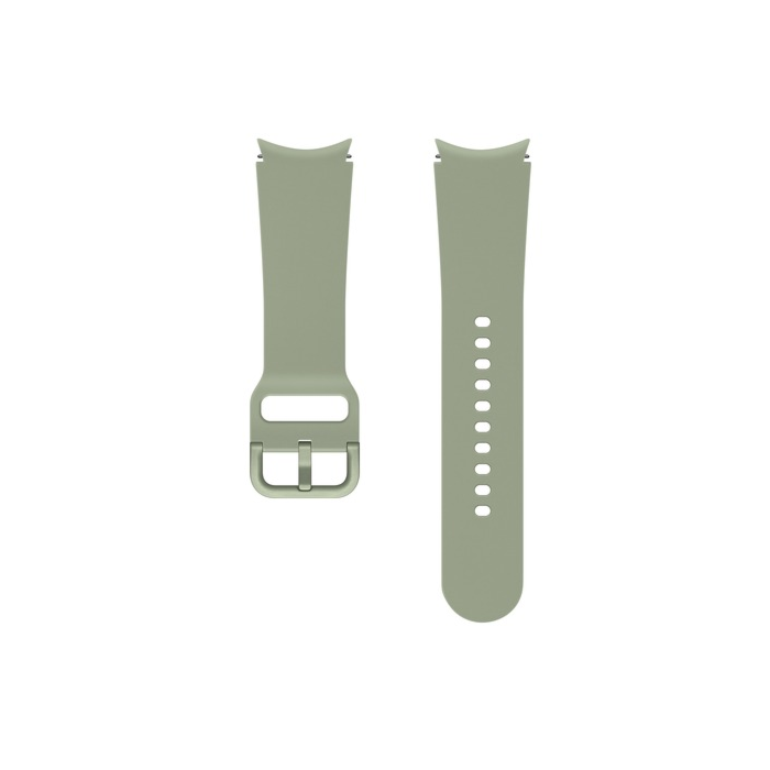 Samsung Watch Strap Sport Band (FKM) - Official Samsung Watch Strap - 20mm - S/M - Olive Green