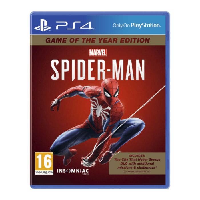 Marvel's Spider-Man PlayStation 4 Game Of The Year