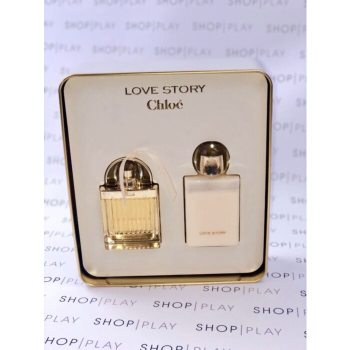 Chloe Love Story Eau De Parfum 50ml and Body Lotion 100ml Gift Set