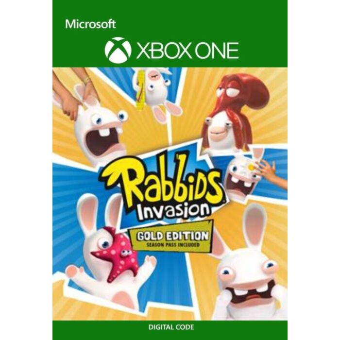 Rabbids Invasion - Gold Edition Xbox one instant Digital Download