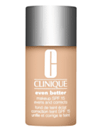 Clinique Even Better makeup SPF 15  evens and corrects 30ml    shade: CN 62 Porcelain Beige  (Mf)