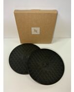 Nespresso Upcycled Coasters Kit - Black (2 Coasters)