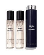 Chanel Bleu de Chanel Eau De Parfum Travel Spray and Two Refills 3x20ml