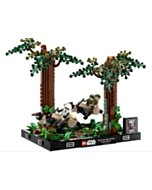 Lego Star Wars Endor Speeder Chase Diorama