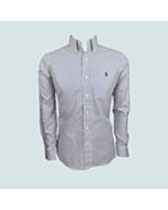 Ralph Lauren Classic Fit Shirt - StripeBlue