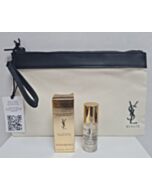 YSL Beauty Cosmetic Pouch and Touche Eclat Blur Primer 10 ml  Gift Set